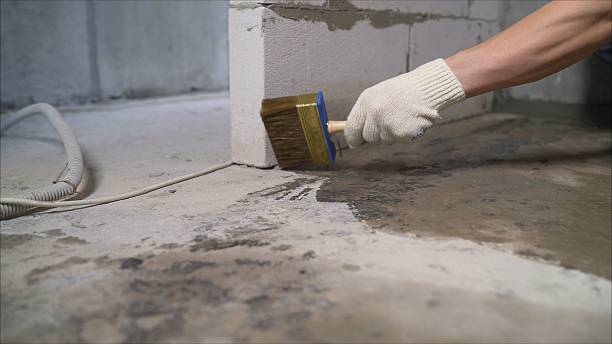 Crawl space vapor barrier installation in Butler, OH